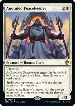 Anointed Peacekeeper - Dominaria United