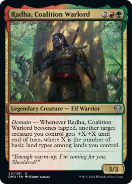 Radha, Coalition Warlord - Dominaria United