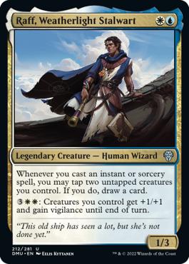 Raff, Weatherlight Stalwart - Dominaria United