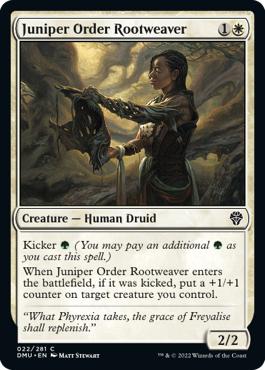 Juniper Order Rootweaver - Dominaria United