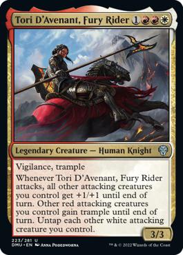Tori D'Avenant, Fury Rider - Dominaria United