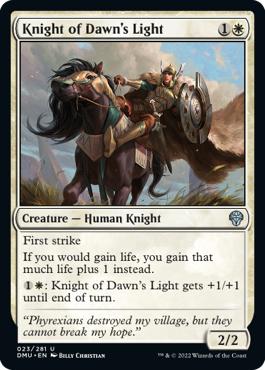 Knight of Dawn's Light - Dominaria United