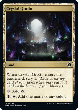 Crystal Grotto - Dominaria United