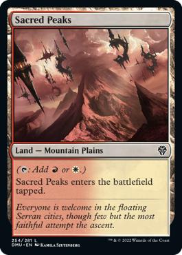 Sacred Peaks - Dominaria United