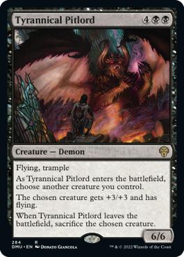 Tyrannical Pitlord - Dominaria United