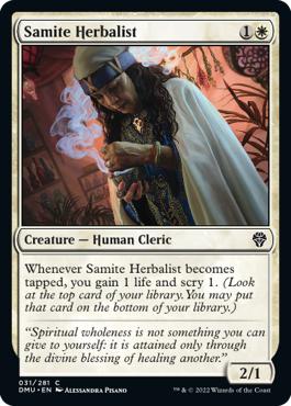 Samite Herbalist - Dominaria United