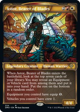 Astor, Bearer of Blades - Dominaria United