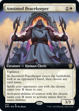 Anointed Peacekeeper - Dominaria United