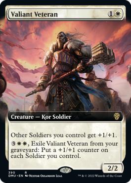 Valiant Veteran - Dominaria United