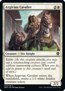 Argivian Cavalier - Dominaria United