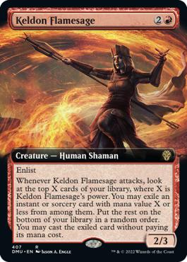 Keldon Flamesage - Dominaria United