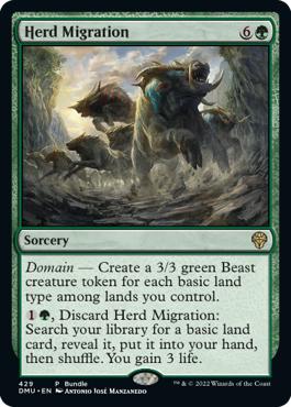 Herd Migration - Dominaria United