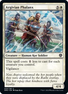 Argivian Phalanx - Dominaria United