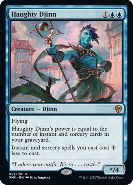 Haughty Djinn - Dominaria United