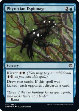 Phyrexian Espionage - Dominaria United