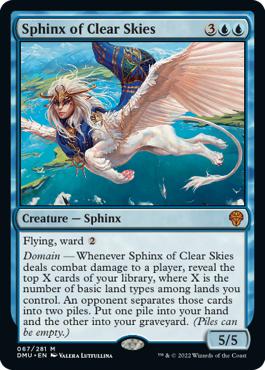 Sphinx of Clear Skies - Dominaria United