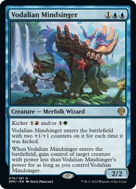 Vodalian Mindsinger - Dominaria United