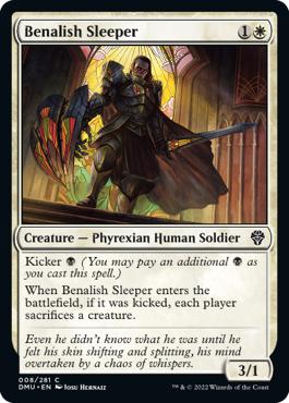 Benalish Sleeper - Dominaria United