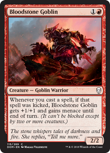 Bloodstone Goblin - Dominaria