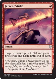 Fervent Strike - Dominaria