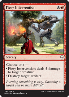 Fiery Intervention - Dominaria