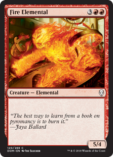 Fire Elemental - Dominaria