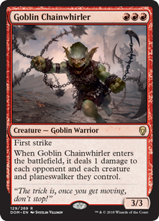 Goblin Chainwhirler - Dominaria