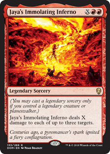 Jaya's Immolating Inferno - Dominaria