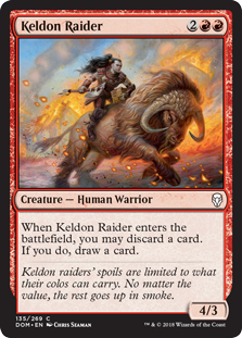 Keldon Raider - Dominaria