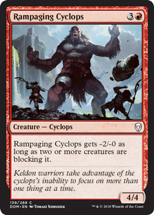 Rampaging Cyclops - Dominaria