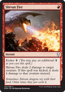 Shivan Fire - Dominaria