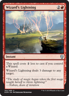 Wizard's Lightning - Dominaria