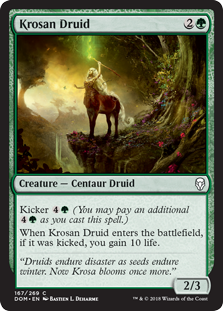 Krosan Druid - Dominaria