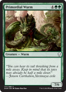 Primordial Wurm - Dominaria