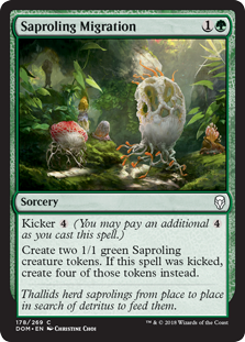 Saproling Migration - Dominaria