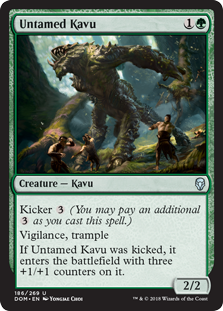 Untamed Kavu - Dominaria