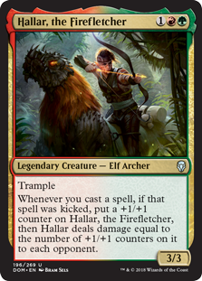 Hallar, the Firefletcher - Dominaria