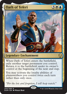 Oath of Teferi - Dominaria