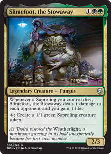 Slimefoot, the Stowaway - Dominaria