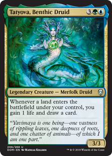 Tatyova, Benthic Druid - Dominaria