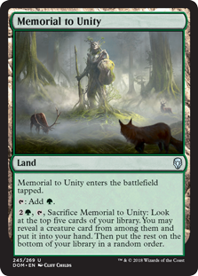 Memorial to Unity - Dominaria