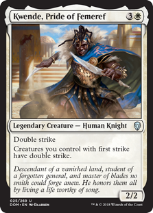 Kwende, Pride of Femeref - Dominaria