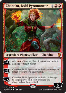 Chandra, Bold Pyromancer - Dominaria