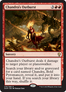 Chandra's Outburst - Dominaria