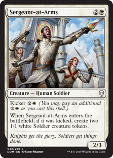 Sergeant-at-Arms - Dominaria