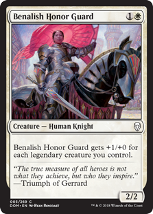 Benalish Honor Guard - Dominaria