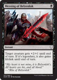 Blessing of Belzenlok - Dominaria