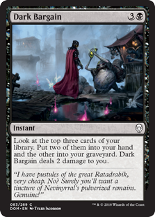 Dark Bargain - Dominaria