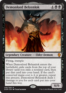 Demonlord Belzenlok - Dominaria