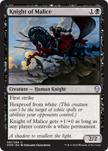 Knight of Malice - Dominaria